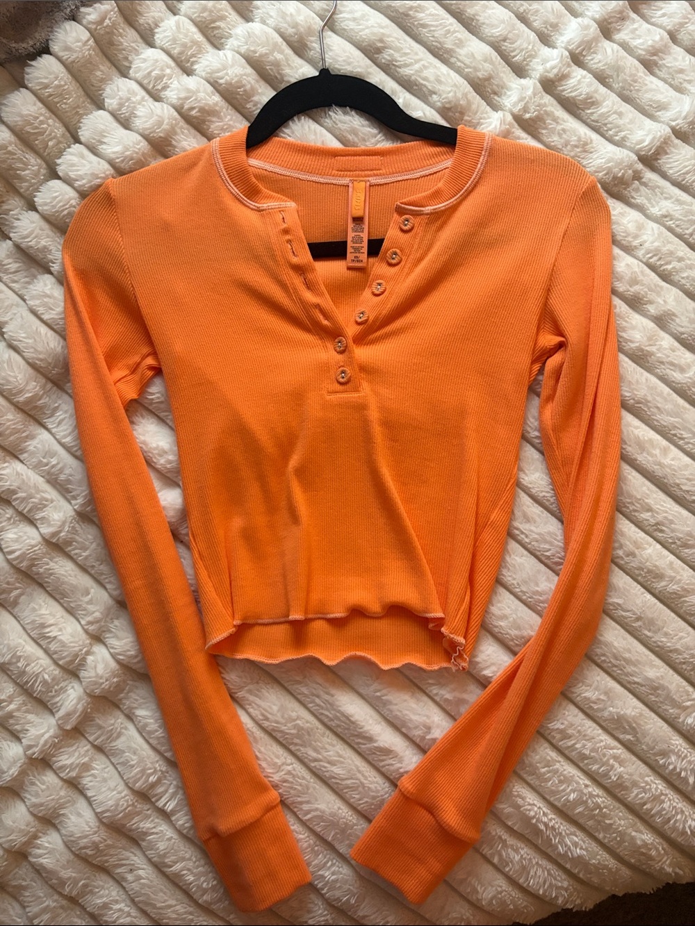 Orange Long-Sleeve Skims